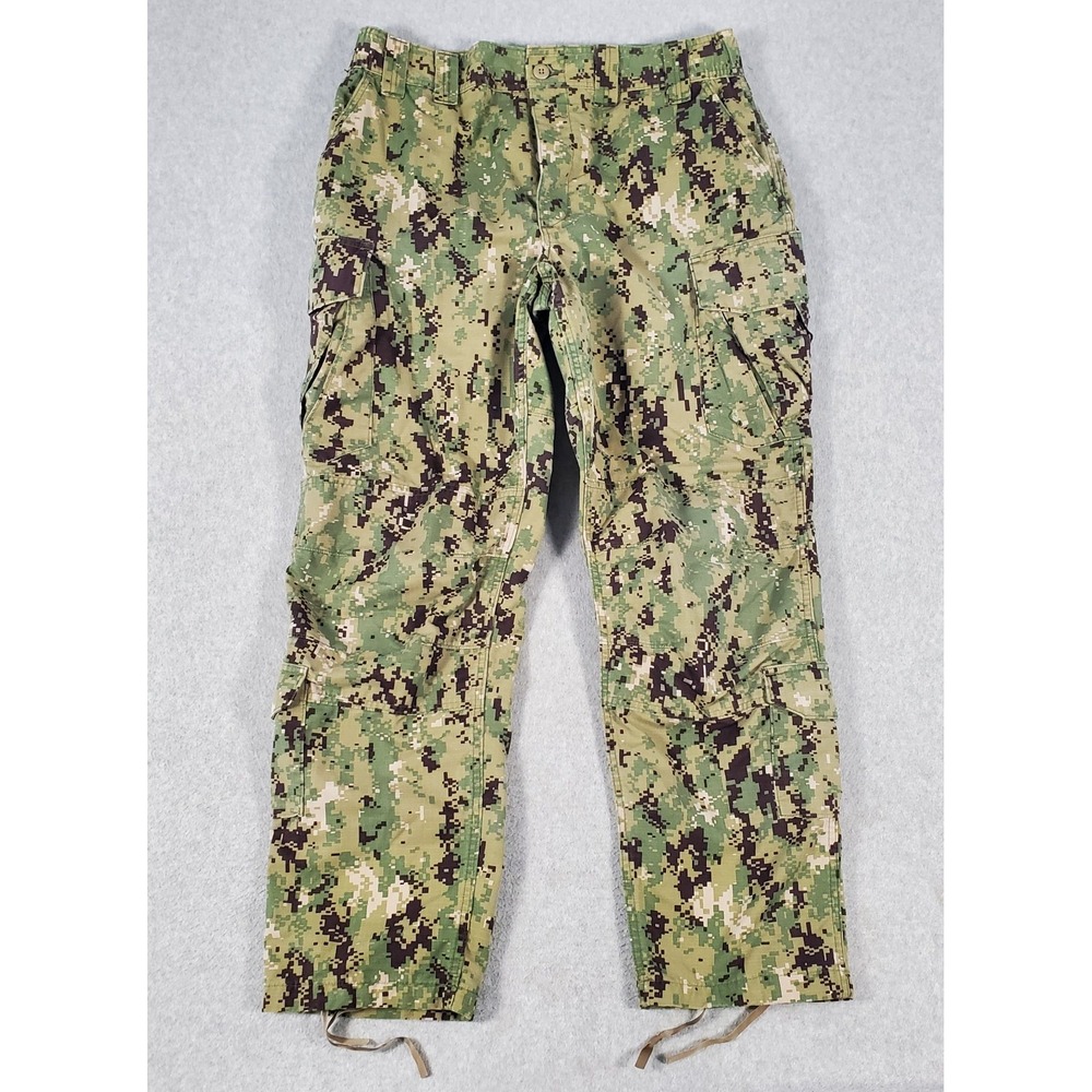 US Military Pants Large Regular 36X31 NWU Type III Navy Seals Digi Camo Cargo
